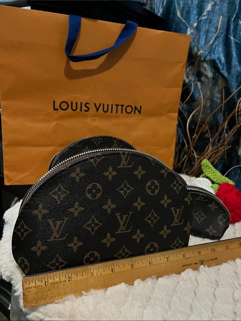 None nwt monogram